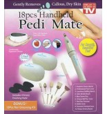 PEDİ MATE 18 PARÇA MANİKÜR&PEDİKÜR SETİ